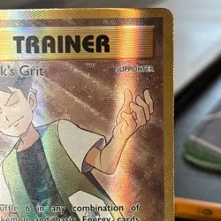 Pokemon TCG - XY Evolutions Brock's Grit Full Art Ultra Rare 107/108 - LP (1) - Image 5