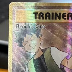 Pokemon TCG - XY Evolutions Brock's Grit Full Art Ultra Rare 107/108 - LP (2) - Image 4