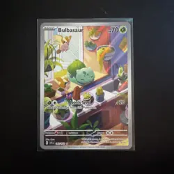 Pokemon TCG: Bulbasaur 143/142 - SV: Stellar Crown - Illustration Rare NM - Image 1
