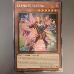 BPRO-EN010 Elfnote Lucina Starlight Rare 1st Edition YuGiOh *IN HAND* - Image 4