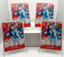 Nico Robin Playset - OP05-010 x4 - Awakening of the New Era - One Piece TCG - Image 1