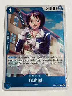 Tashigi OP06-050 R ONE PIECE Card Game Wings of Captain NM English - Image 1