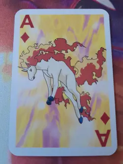 Pokemon Rapidash Ace of Diamonds 1999 Mini Deck Playing Cards 2.5x1.75in NM - Image 1