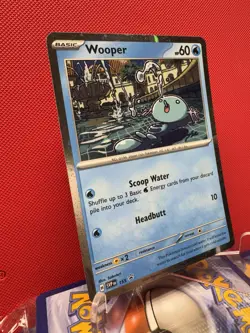 Wooper Cosmos Holo Black Star Promo - SVP155 Pokemon Card NM #434 - Image 2