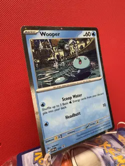 Wooper Cosmos Holo Black Star Promo - SVP155 Pokemon Card NM #431 - Image 2