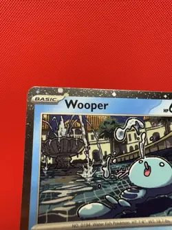 Wooper Cosmos Holo Black Star Promo - SVP155 Pokemon Card NM #431 - Image 5