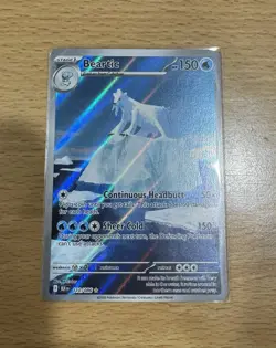 Pokemon TCG Beartic Illustration Rare Black Bolt Near Mint Condition 110/086 - Image 1