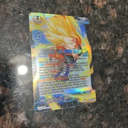 SS Gogeta Light Shining Through Hell PRERELEASE Foil Dragon Ball Super Card | NM - Image 3