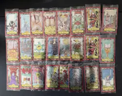 MetaZoo Seance Tarot Card Full Holo Big Box Target Promo Card Lot Of 24 Cards - Image 1