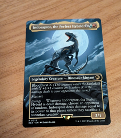 MTG Indoraptor, The Perfect Hybrid Jurassic World NM - Image 1