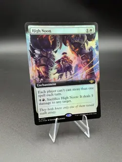 MTG; High Noon (Extended Art) Outlaws of Thunder Junction FOIL; NM - Image 1