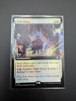 MTG; High Noon (Extended Art) Outlaws of Thunder Junction FOIL; NM - Image 2