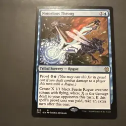 Notorious Throng [Zendikar Rising Commander] M/NM MTG Magic - Image 1