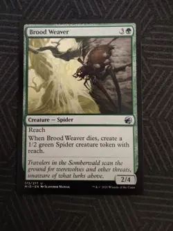 mtg brood weaver innistrad: midnight hunt - Image 1