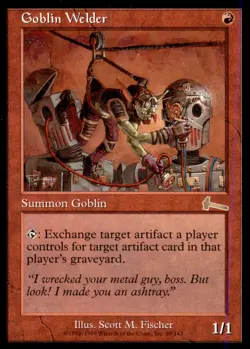 Urza's Legacy Goblin Welder #80 - Image 1