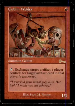 Urza's Legacy Goblin Welder #80 - Image 1