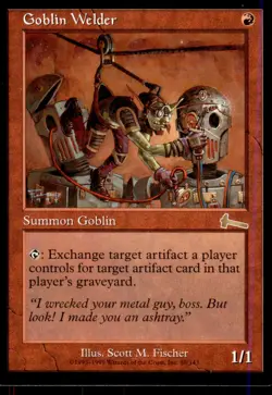 Urza's Legacy Goblin Welder #80 - Image 1