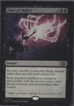Flare of Malice - Modern Horizons 3: #95, Magic: The Gathering Nm C252 - Image 1