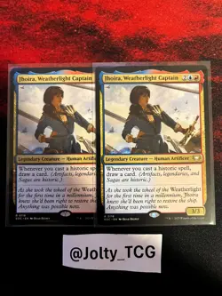 Jhoira, Weatherlight Captain Commander: Edge of Eternities Regular 0118 - Image 1