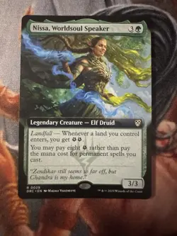 Nissa, Worldsoul Speaker (Extended Art) 29 R Commander: Aetherdrift - Image 1