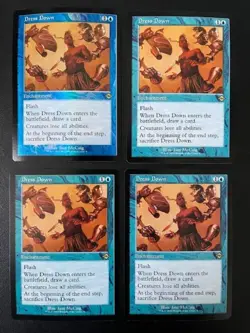 MTG- Dress Down x4 - MH2 Retro Border (One is FOIL) - Image 1