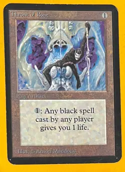 MTG THRONE OF BONE Alpha (OldManMTG 008-500) - Image 1