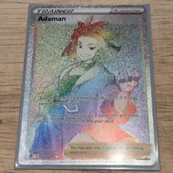 Pokemon Adaman Full Art Trainer Secret Rare Holo Astral Radiance 199/189 - Image 1