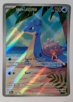 Pokemon TCG - Misty's Lapras Destined Rivals - DRI EN #194/182 - NEAR MINT - Image 1