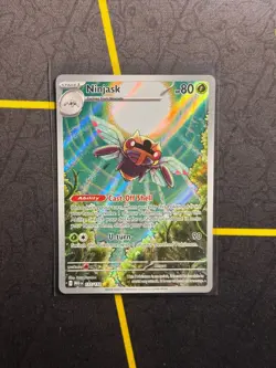 Ninjask 137/132 Illustration Rare Pokemon TCG Mega Evolution Holo Rare NM - Image 1