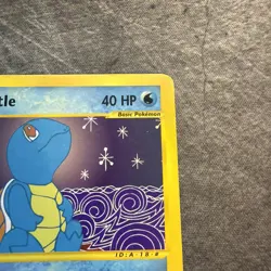 Squirtle 132/165 Expedition Base Set Pokemon TCG - LP - Image 2