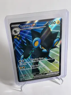 Luxray ex 195/167 Twilight Masquerade Ultra Rare Full Art Holo Pokemon TCG NM - Image 1
