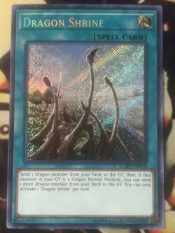 Yugioh: Dragon Shrine - LCKC-EN075 - Secret Rare - Unlimited - MP - Image 1