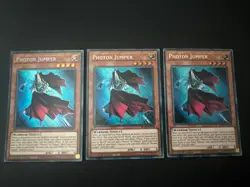 X3 Yu-Gi-Oh Playset BLMR-EN043 Photon Jumper Secret Rare 1st Edition Playset - Image 1