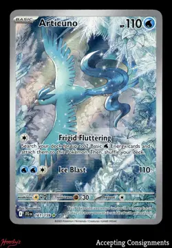 2025 Pokemon Scarlet and Violet Journey Together #161 Articuno IR FULL ART - Image 1