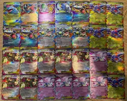 Huge 28 Card Mega Pokemon Lot: Mega Venasaur, Lucario, Gardevoir, Sharpedo, Etc! - Image 1