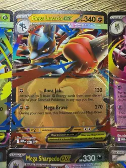 Huge 28 Card Mega Pokemon Lot: Mega Venasaur, Lucario, Gardevoir, Sharpedo, Etc! - Image 5