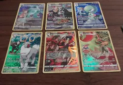Pokemon Card Trainer Gallery Lot Mightyena Houndoom Gardevoir & 3 More - Image 2
