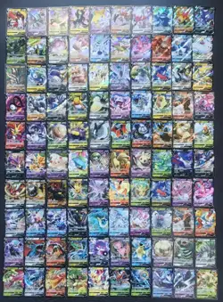 100 Lot Pokemon TCG Chinese Card RR Rayquaza Mew Gengar Blastoise Gardevoir J75 - Image 1