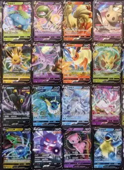100 Lot Pokemon TCG Chinese Card RR Rayquaza Mew Gengar Blastoise Gardevoir J75 - Image 2