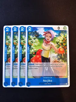 4x OP03-048 Nojiko Playset - One Piece Card TCG - PRB-02 The BEST Vol. 2 Eng - Image 1