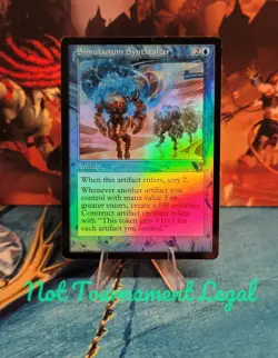 FTP Simulacrum Synthesizer Foil MTG Retro Frame - Image 2