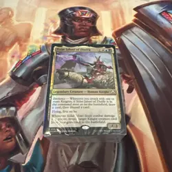 MTG - March of the Machine Commander Deck - Cavalry Charge (No Box - Deck Only) - Image 1