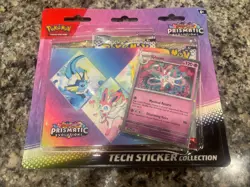 Pokemon Scarlet & Violet Prismatic Evolutions Tech Sticker Collection - Sylveon - Image 1