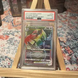 PSA 10 2020 Pokemon SWSH #202 FA/Lugia VSTAR Silver Tempest Secret Rare 202/195 - Image 1