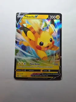 Pikachu V SWSH285 Pokemon TCG Crown Zenith Black Star Promo NM - Image 1
