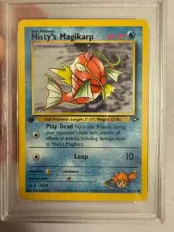 2000 Pokemon - 1st Edition Misty’s Magikarp - Gym Challenge 88/132 - PSA 9 Mint! - Image 3
