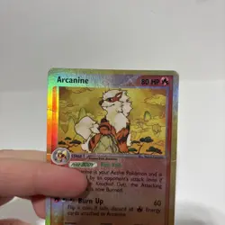 Pokemon Arcanine Reverse Holo Rare Sandstorm Ex Vintage E Reader 2003 15/100 - Image 3