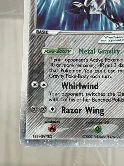 Pokemon SKARMORY EX Card EX POWER KEEPERS Set 98/108 Rare Holo Played - Image 3