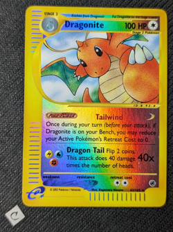 Dragonite 43/165 - Expedition Reverse Holofoil - Pokemon TCG LP VLP - Image 1