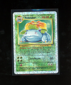 2002 Pokemon Legendary Collection Venusaur 18/110 Reverse Holo Foil WOTC - Image 1